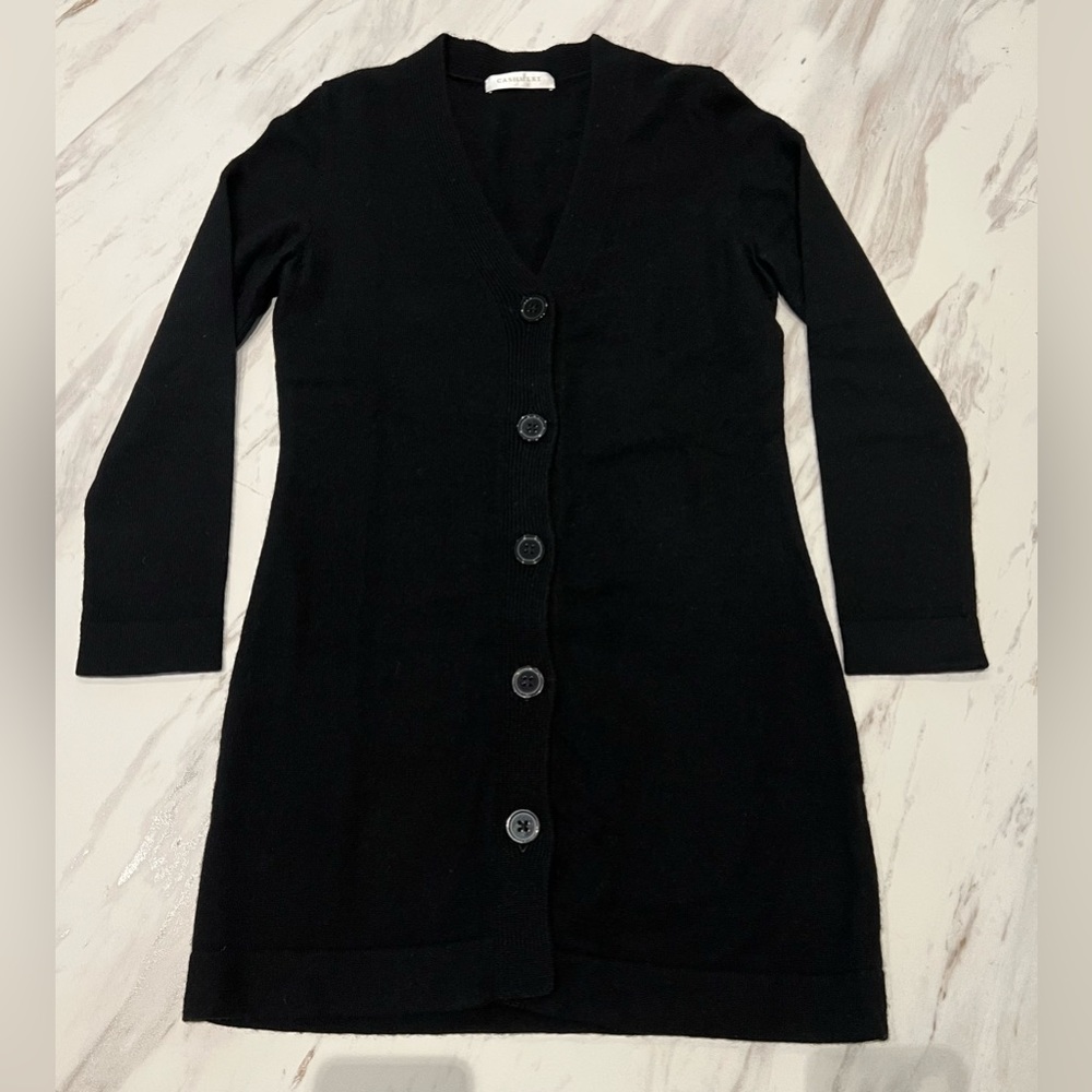 Uniqlo Long Cashmere Cardigan